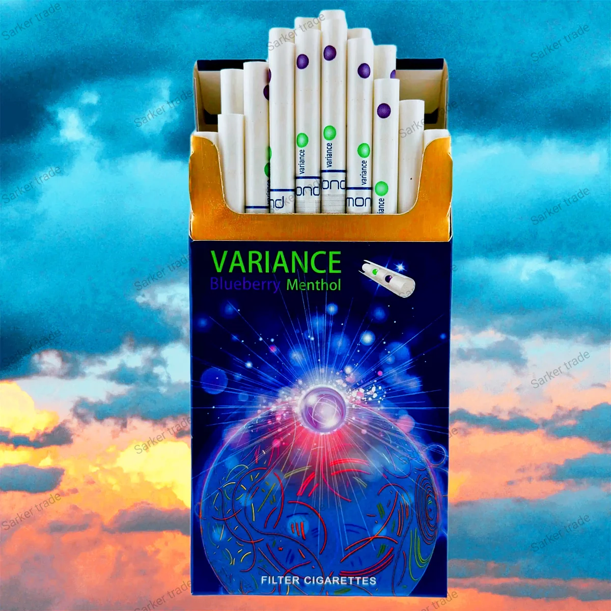 Mond Blueberry menthol (double switch)